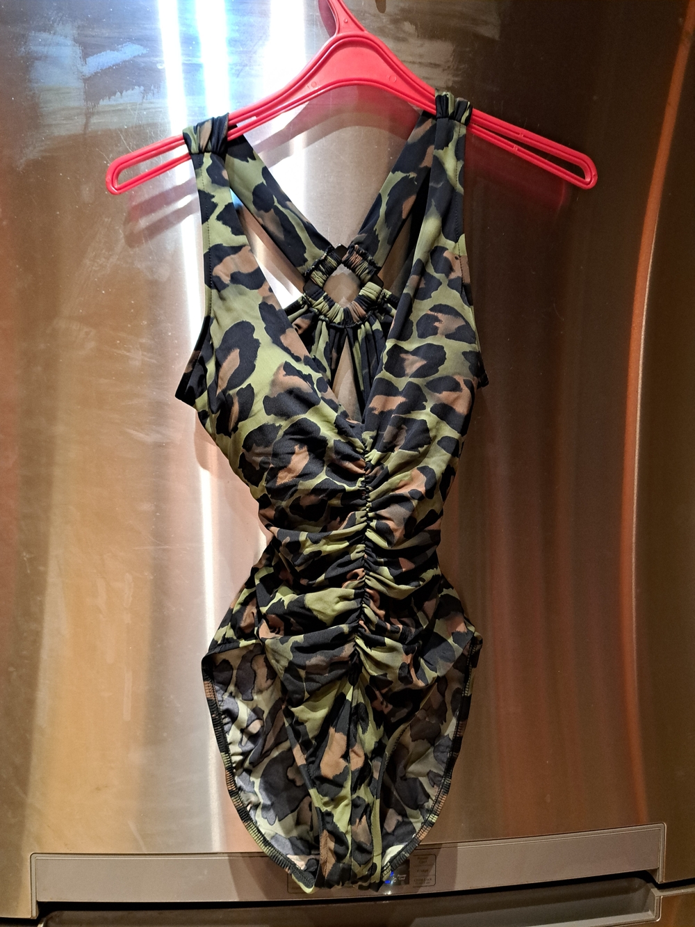 Magic Suit  One-Piece Swimsuit - Green Camouflage